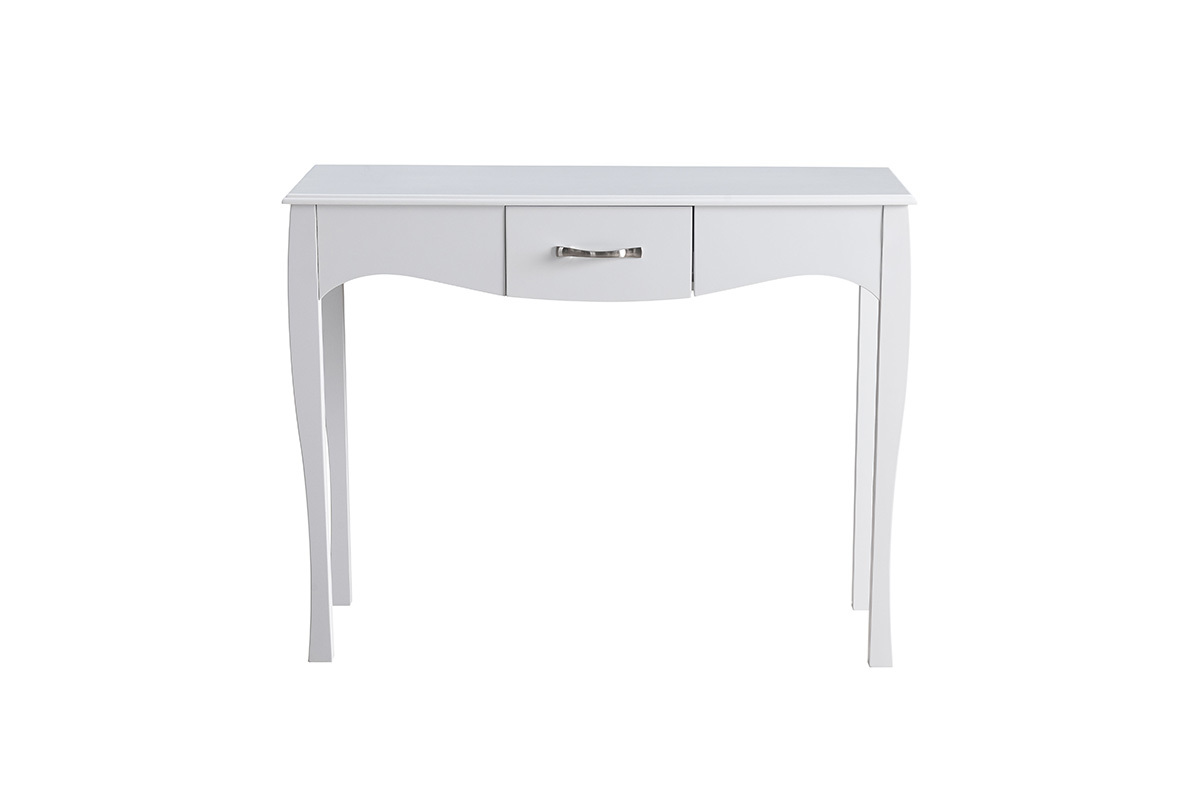 Design-Konsole Barockstil lackiert Wei MARGOT