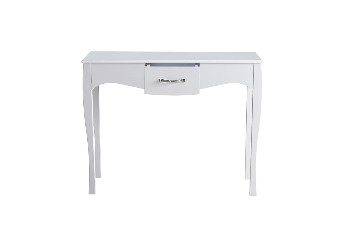 Design-Konsole Barockstil lackiert Wei MARGOT