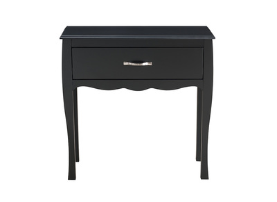 Design-Konsole Schwarz lackiert 1 Schublade MARGOT