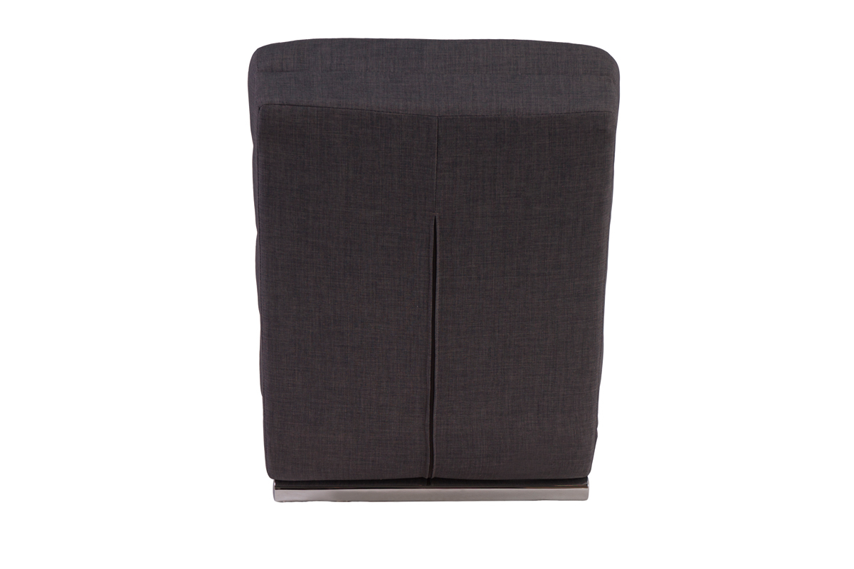 Design-Liegestuhl / Sessel Grau TAYLOR