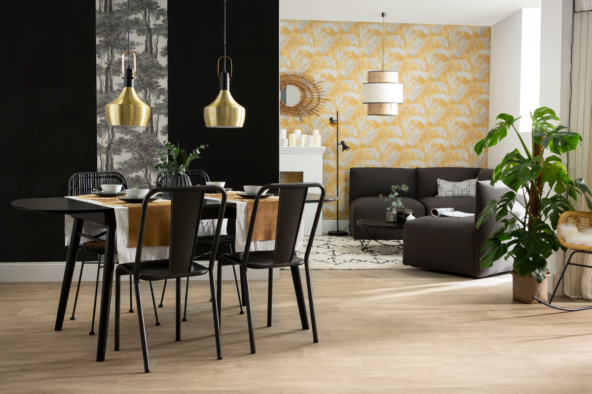 Design-Metallst�hle Edelstahl 2er-Set EVAN