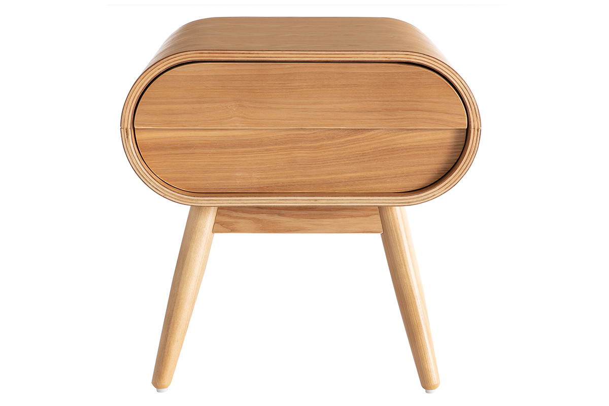 Design-Nachttisch Eschenholz 1 Schublade BJORG