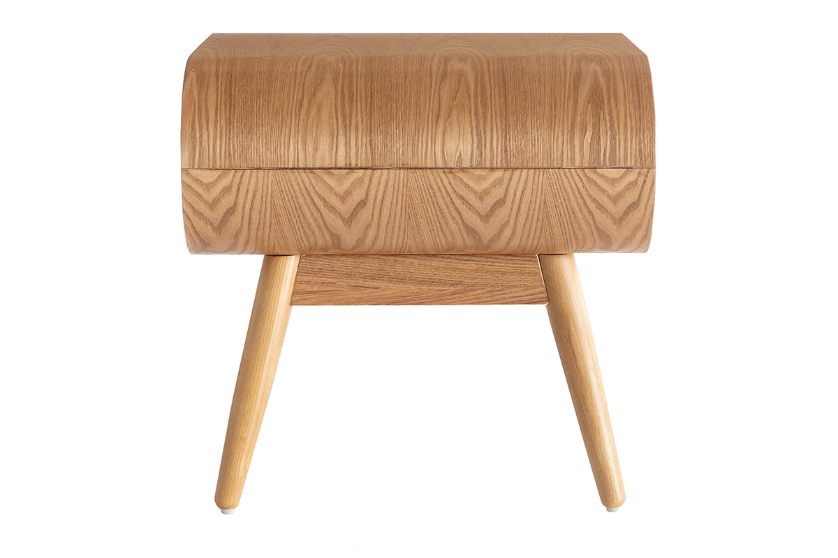 Design-Nachttisch Eschenholz 1 Schublade BJORG
