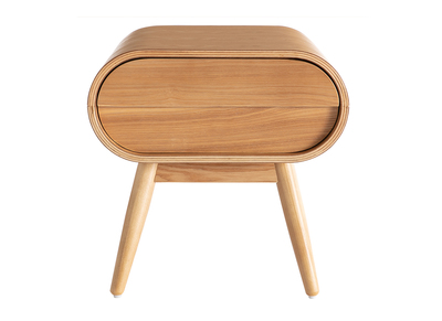 Design-Nachttisch Eschenholz 1 Schublade BJORG