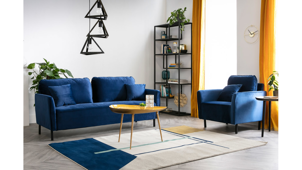 Design-Regal Metall Schwarz TETRIS