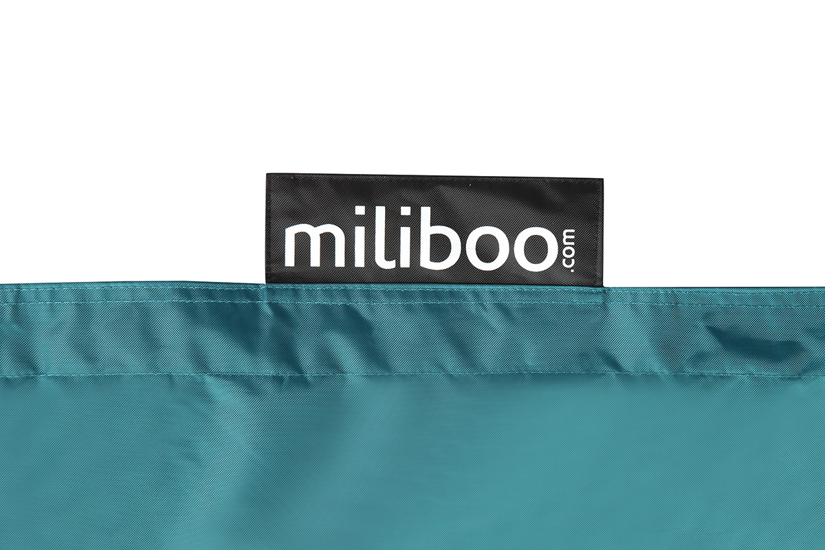 Design-Riesensitzkissen blaugrn BIG MILIBAG