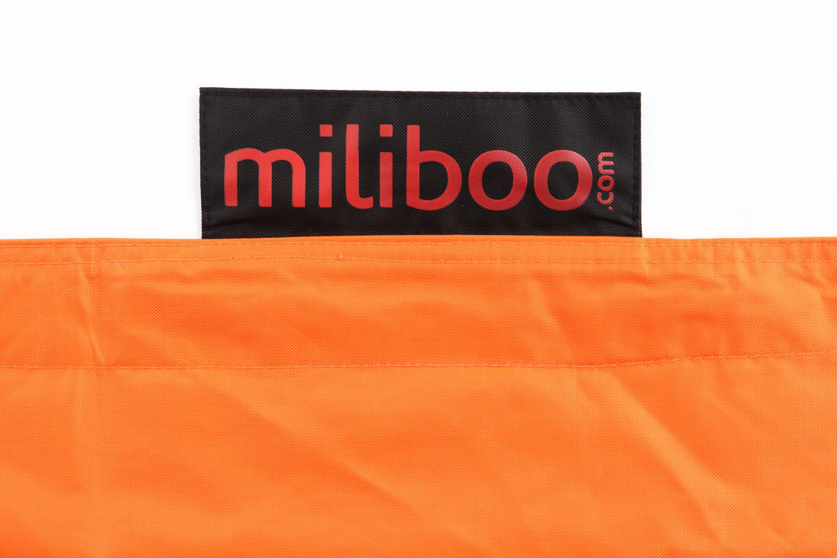 Design-Riesensitzsack Polyester BIG MILIBAG Orange
