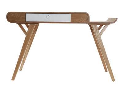 Design-Schreibtisch 120 cm Esche KYOTO