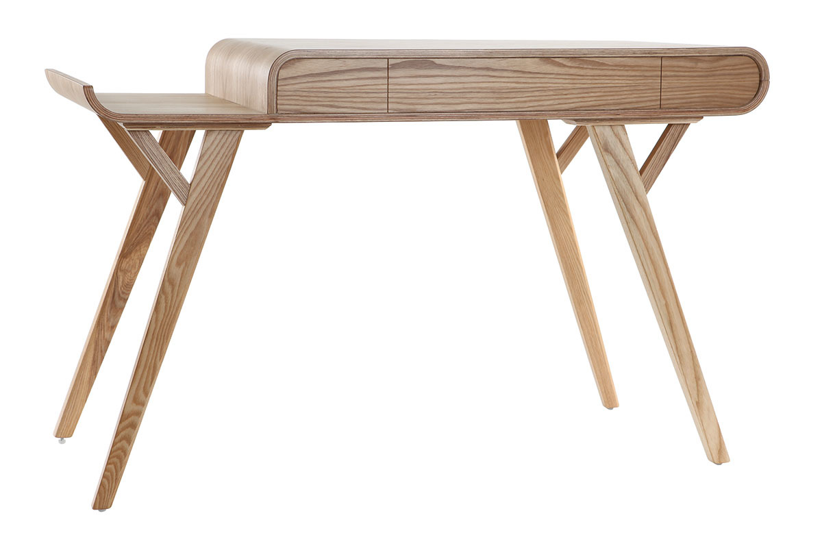 Design-Schreibtisch Esche L120 cm YOTO