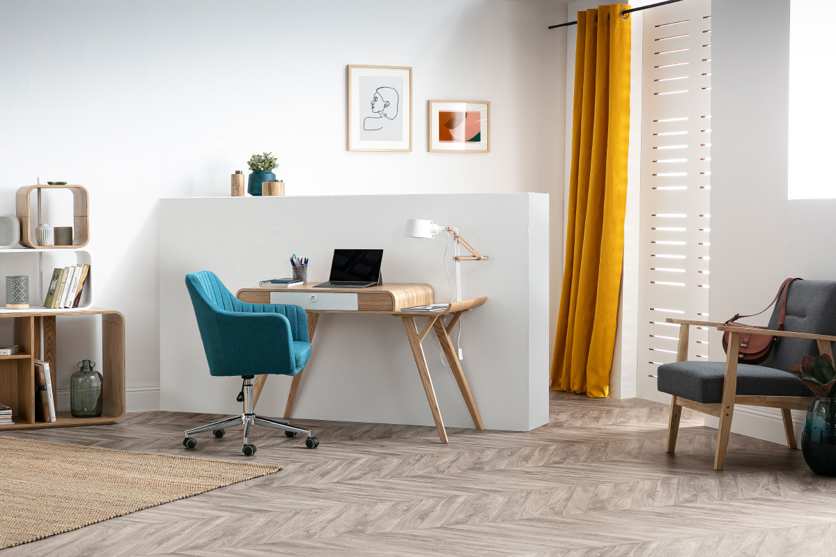 Design-Schreibtisch Esche L120 cm YOTO