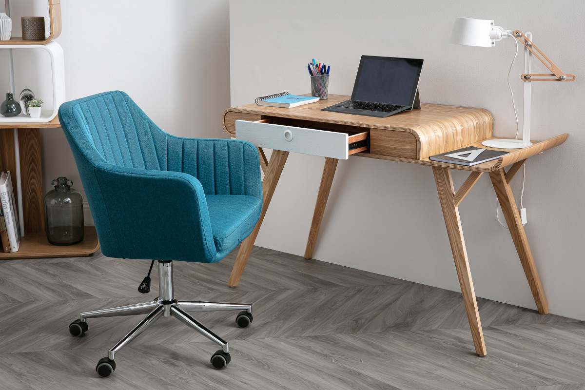 Design-Schreibtisch Esche L120 cm YOTO