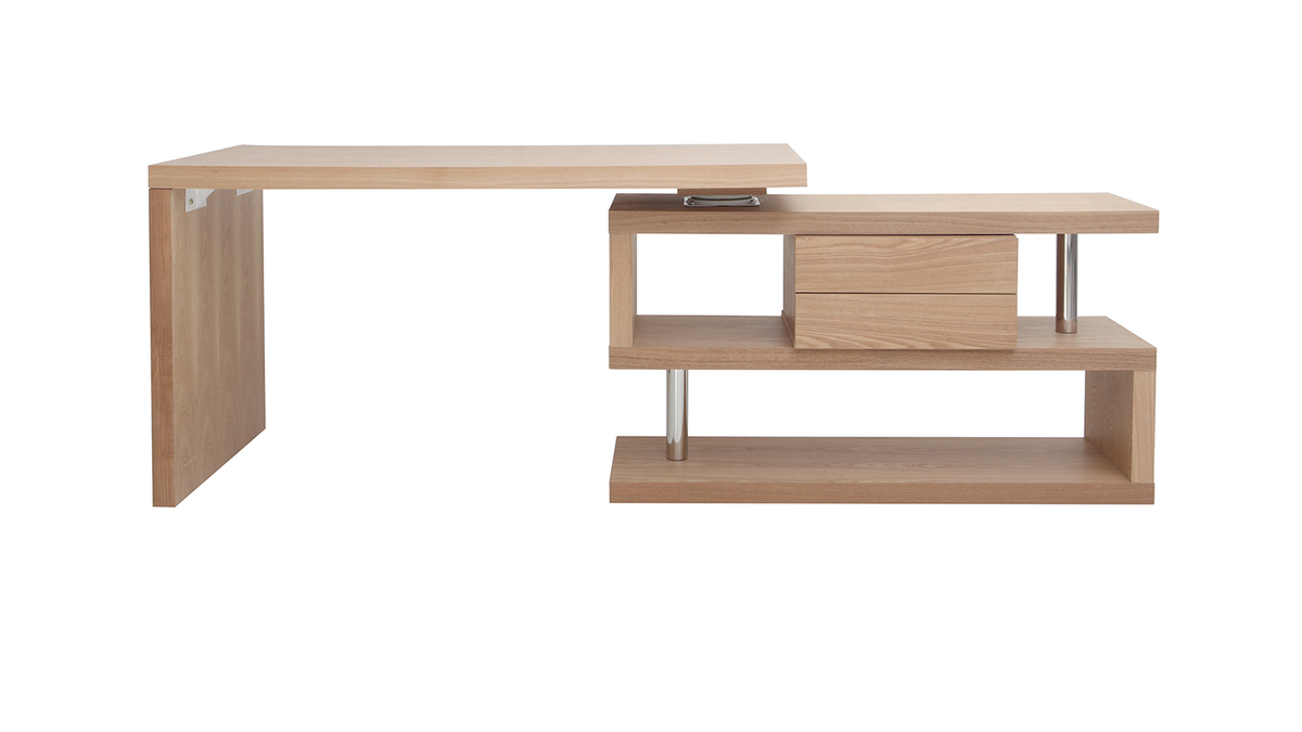 Design-Schreibtisch MAX Holz abnehmbar