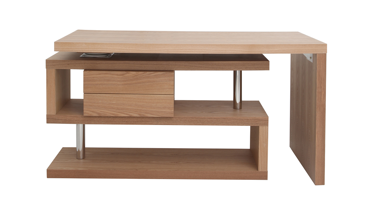 Design-Schreibtisch MAX Holz abnehmbar