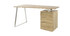 Design-Schreibtisch mit Stauraum Metall und Holz L150 JANIS