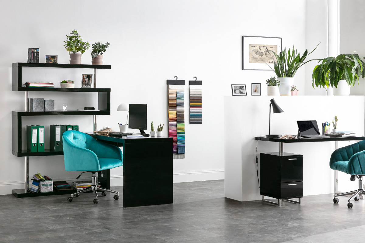 Design-Schreibtisch T-MAX abnehmbar Schwarz