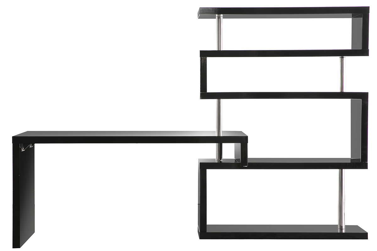 Design-Schreibtisch T-MAX abnehmbar Schwarz
