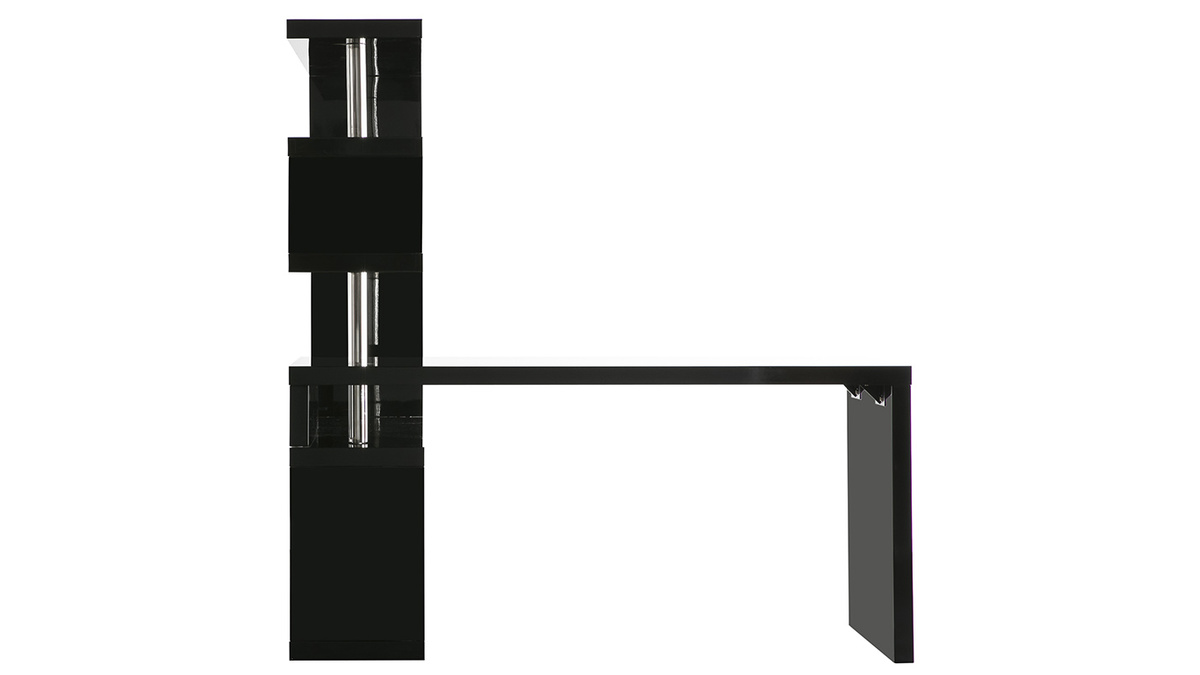 Design-Schreibtisch T-MAX abnehmbar Schwarz
