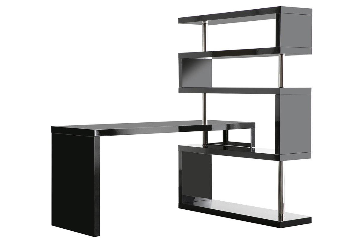 Design-Schreibtisch T-MAX abnehmbar Schwarz