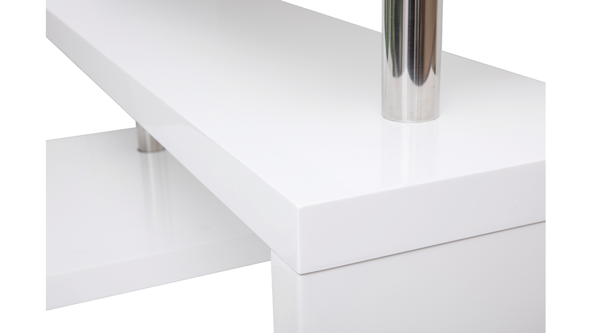 Design-Schreibtisch T-MAX abnehmbar Weiß