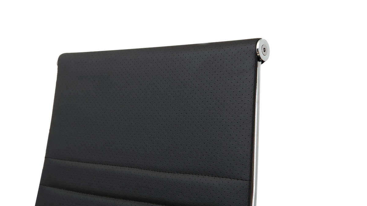 Design-Schreibtischsessel Schwarz ARNO