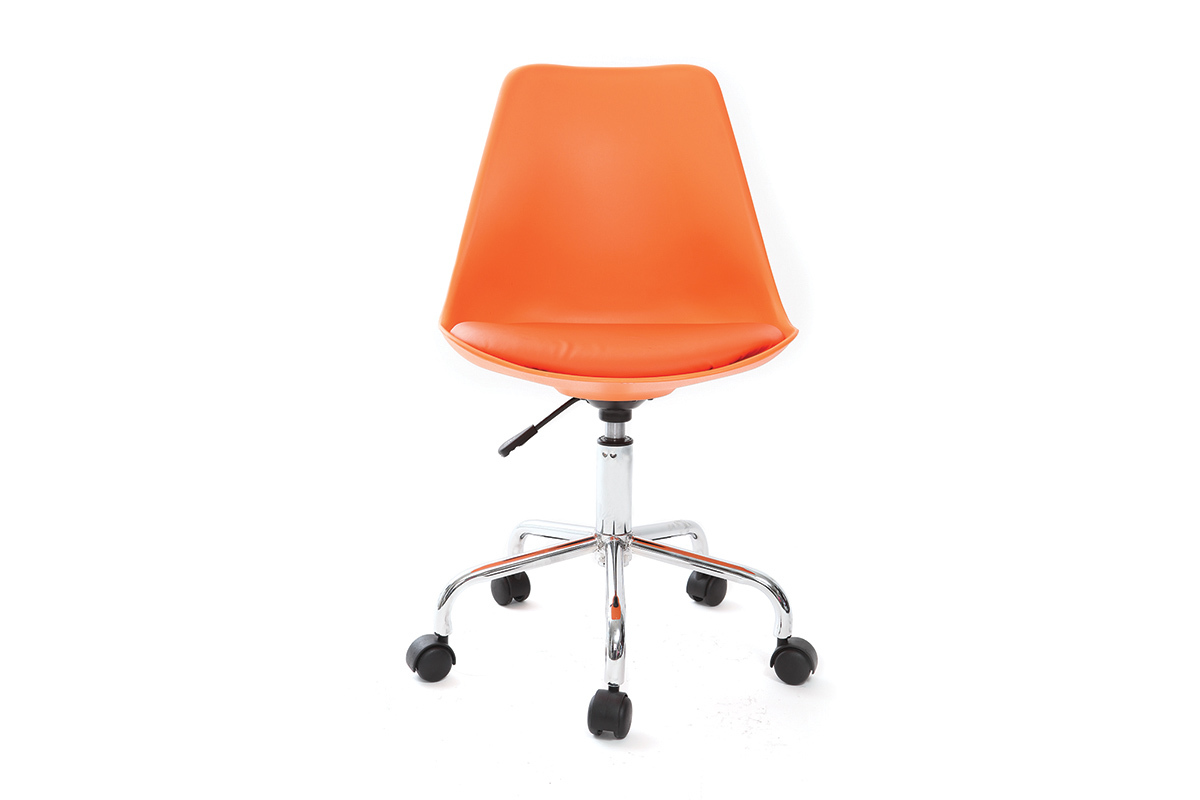 Design-Schreibtischstuhl Orange NEW STEEVY V2