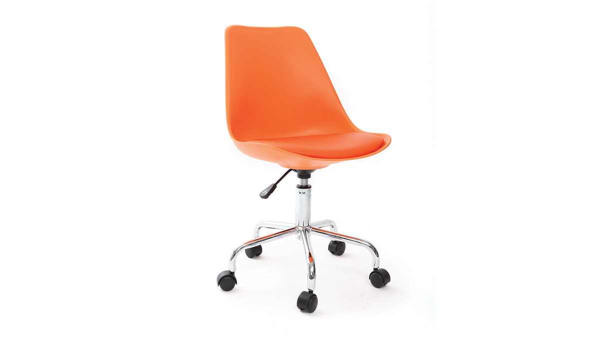 Design-Schreibtischstuhl Orange NEW STEEVY V2