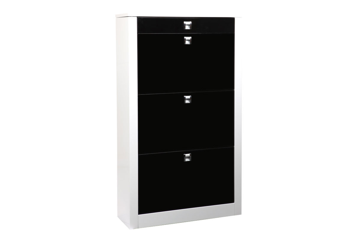 Design-Schuhschrank DEVA Schwarz