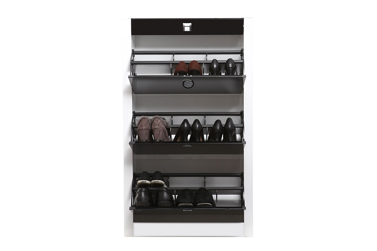 Design-Schuhschrank DEVA Schwarz
