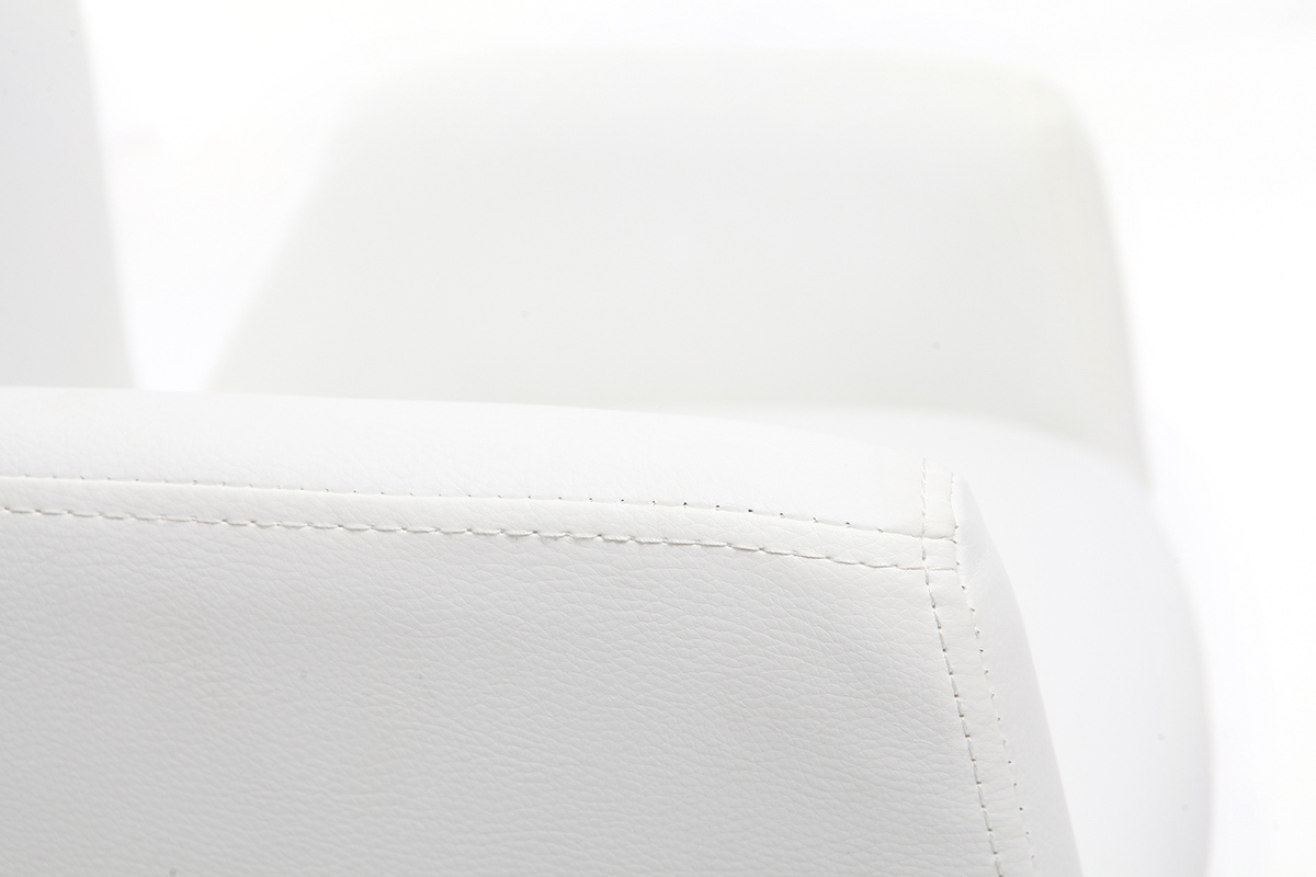 Design-Sessel drehbar PU Wei SOLLY