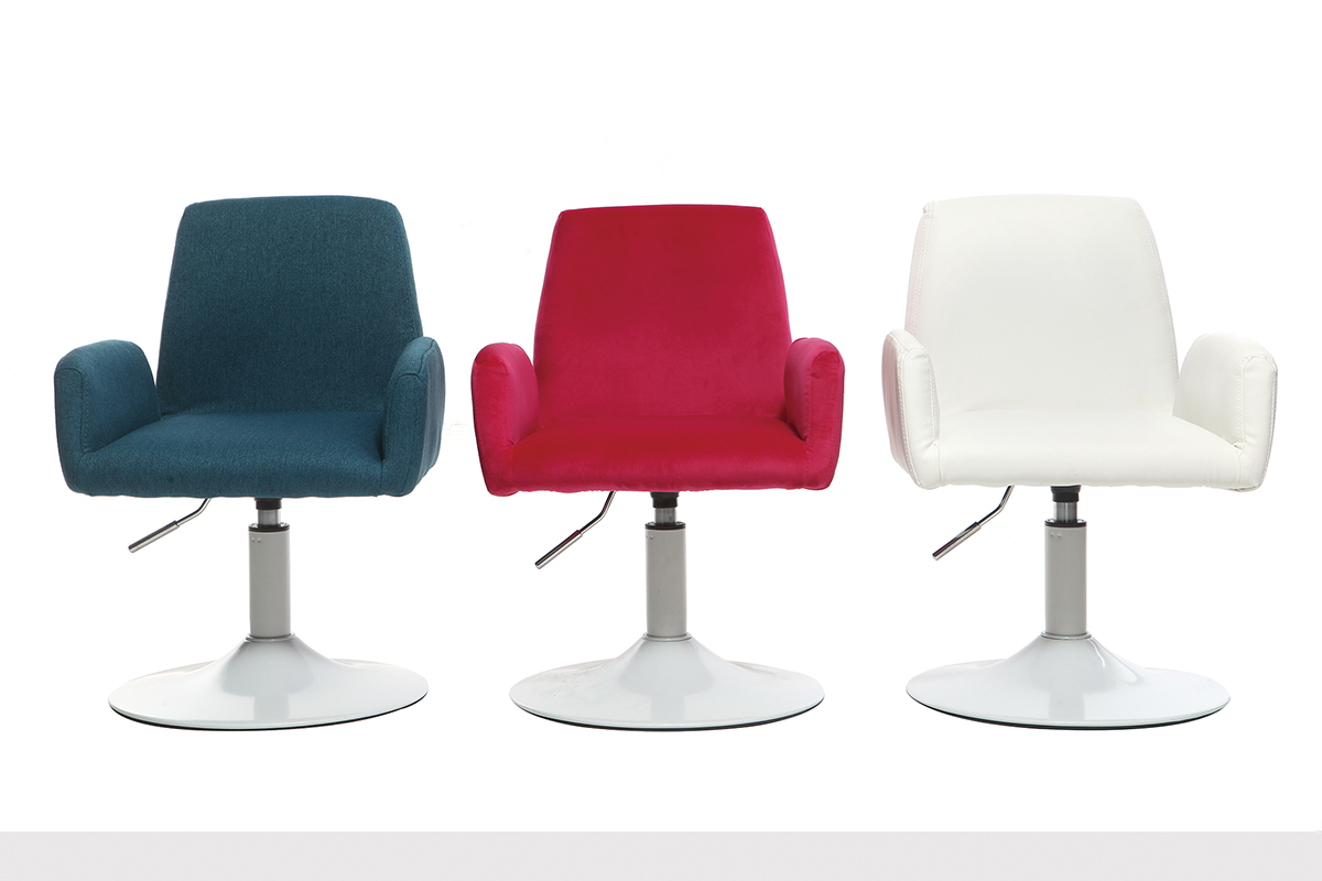 Design-Sessel drehbar PU Wei SOLLY
