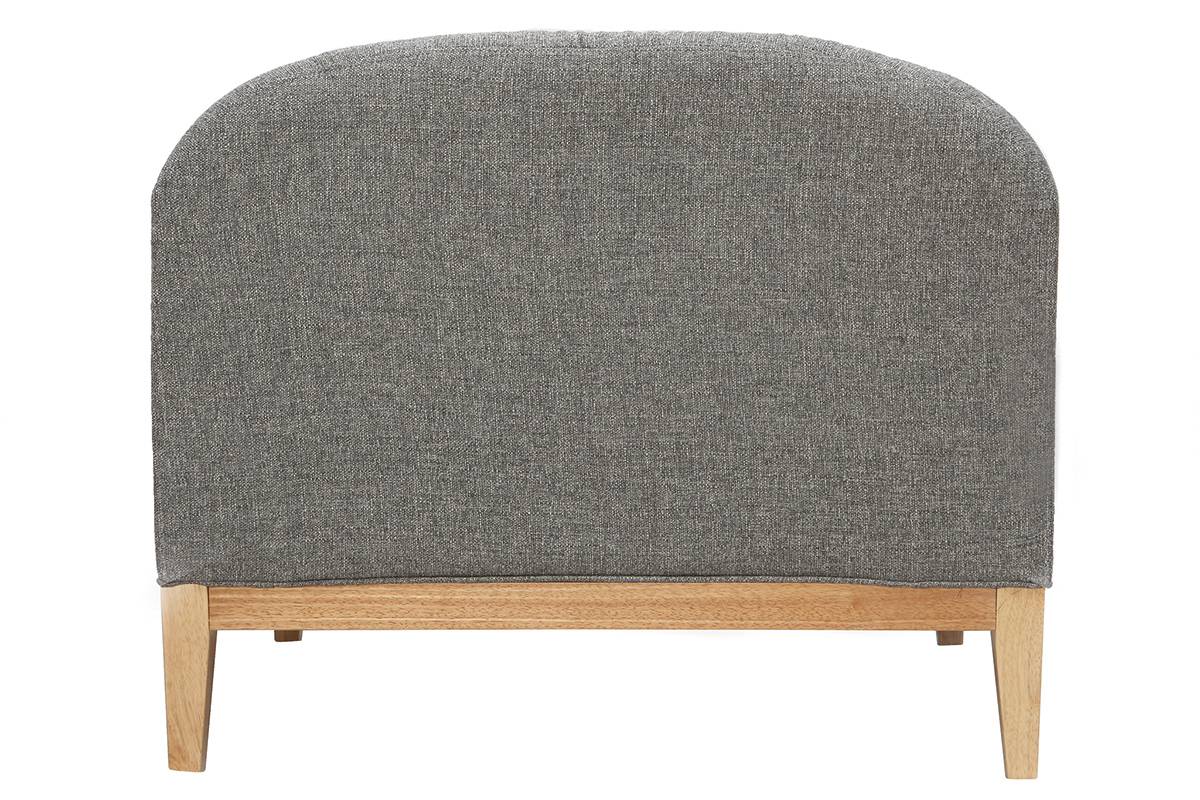Design-Sessel Grau MARY