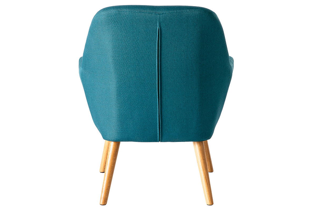 Design-Sessel Petrol-Blau MIRA