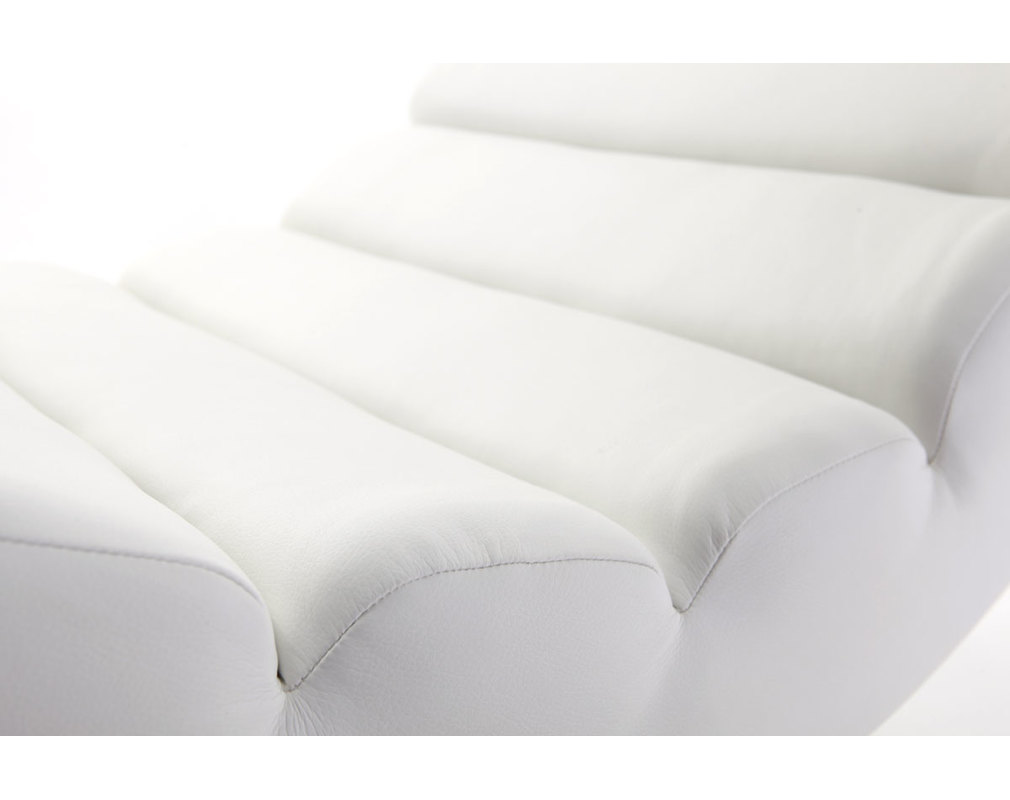Design-Sessel Schaukelstuhl TAYLOR Weiß - Matiere Design-Sessel Schaukelstuhl TAYLOR Weiß