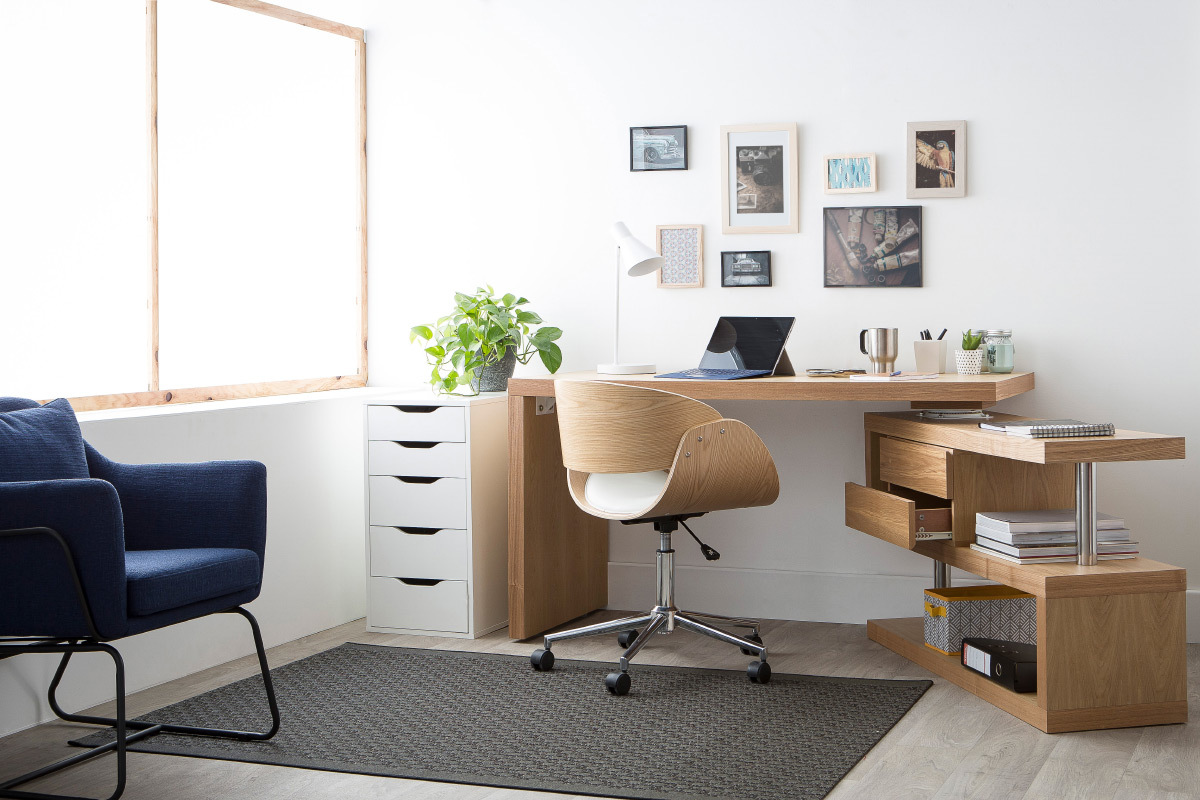 Design-Sessel Stoff Dunkelblau und Metallgestell Schwarz MONROE