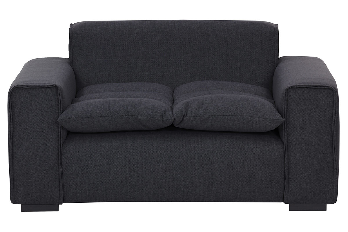 Design-Sessel Stoff Dunkelgrau MELLOW