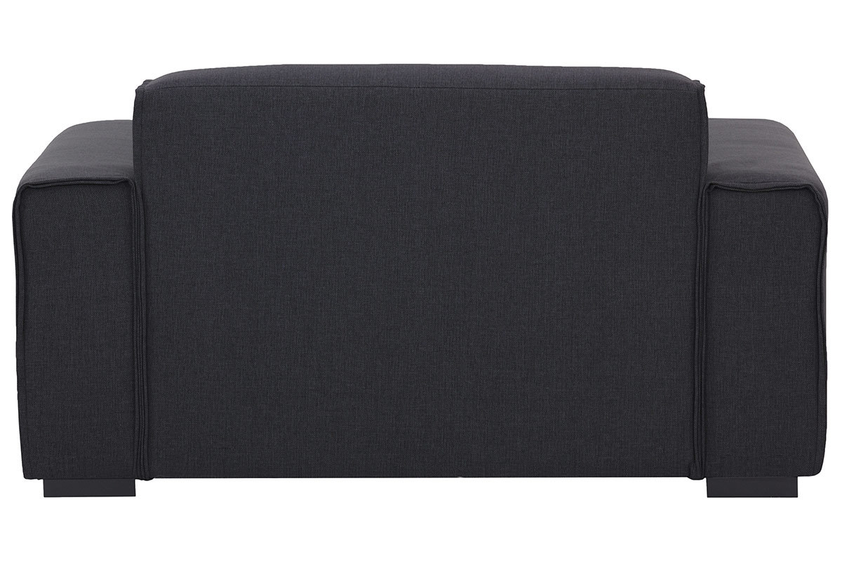 Design-Sessel Stoff Dunkelgrau MELLOW