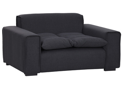 Design-Sessel Stoff Dunkelgrau MELLOW
