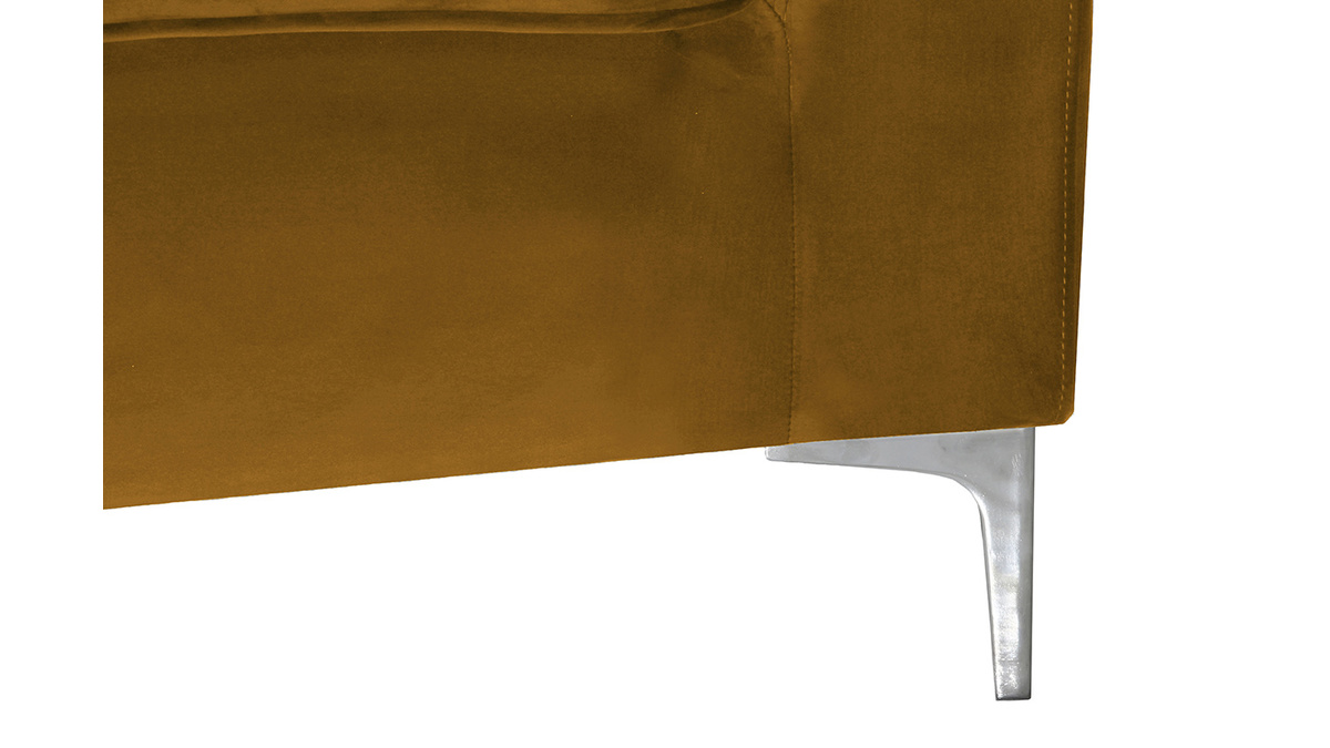 Design-Sessel Velours Gold HARRY