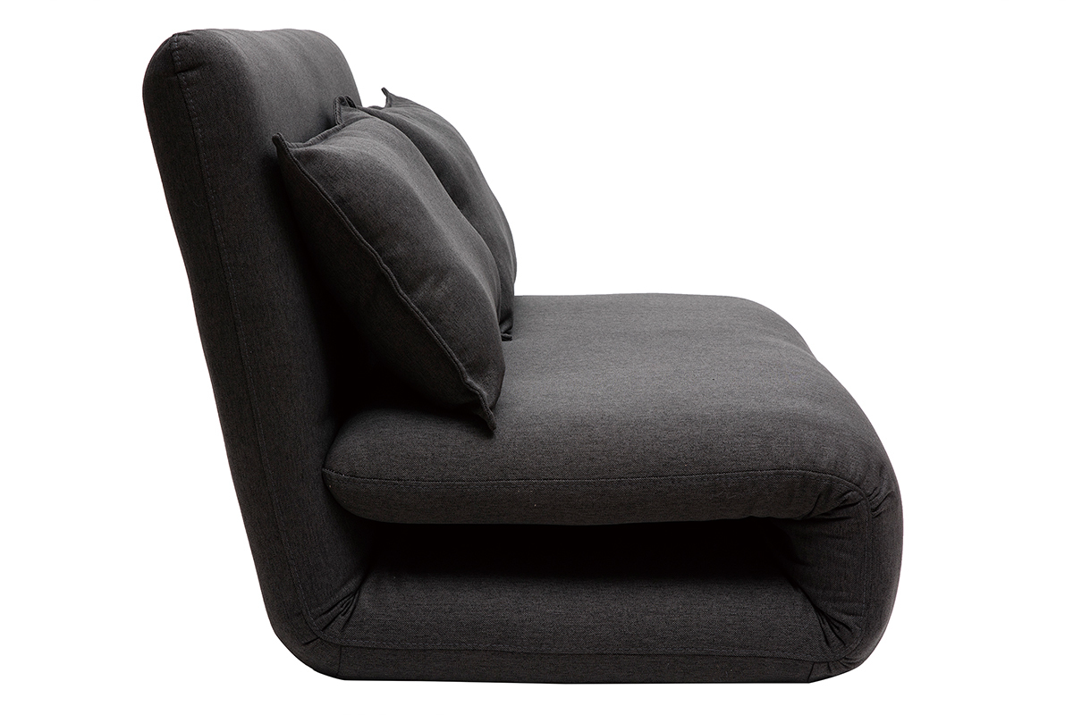 Design-Sessel Verstellbar 2 Pltze Grau Anthrazit SLEEPER