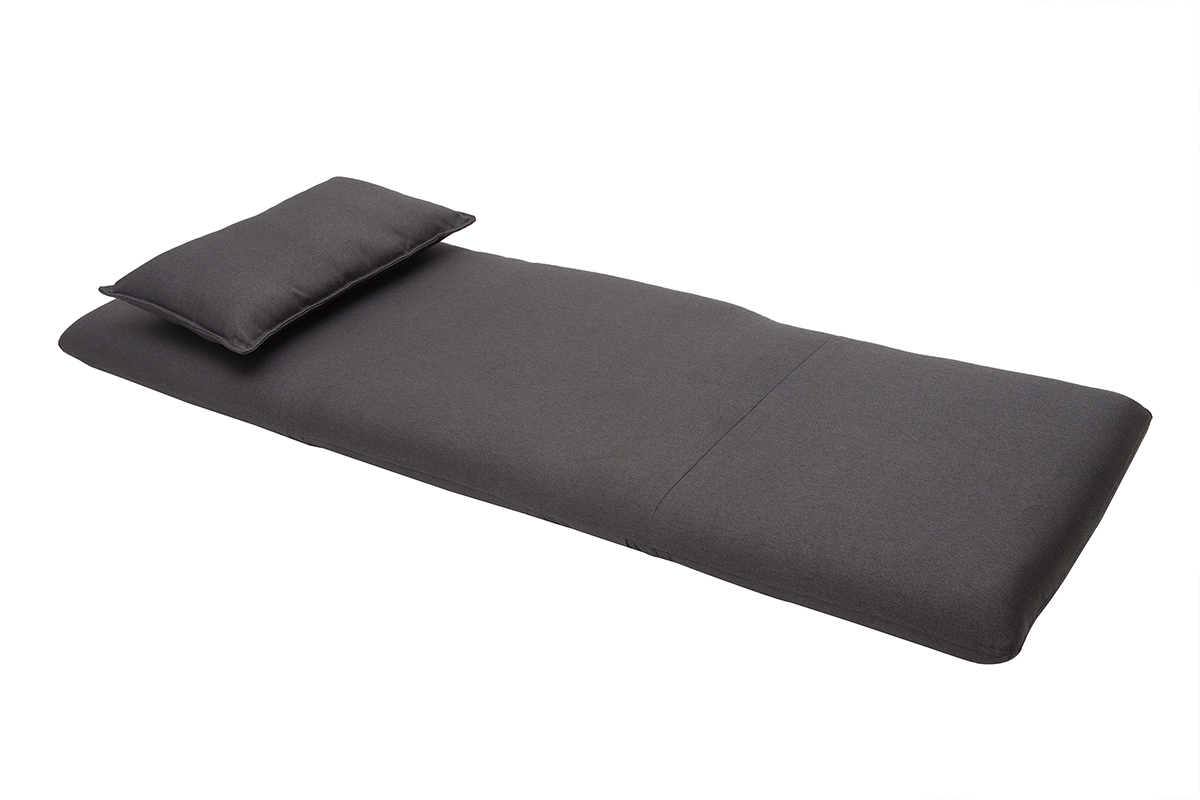 Design-Sessel verstellbar Grau Anthrazit SLEEPER