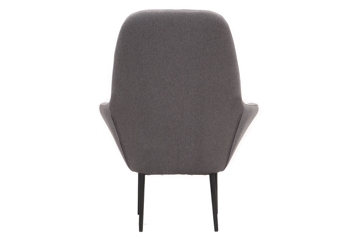 Design-Sessel zeitgenssisch Grau OSWALD