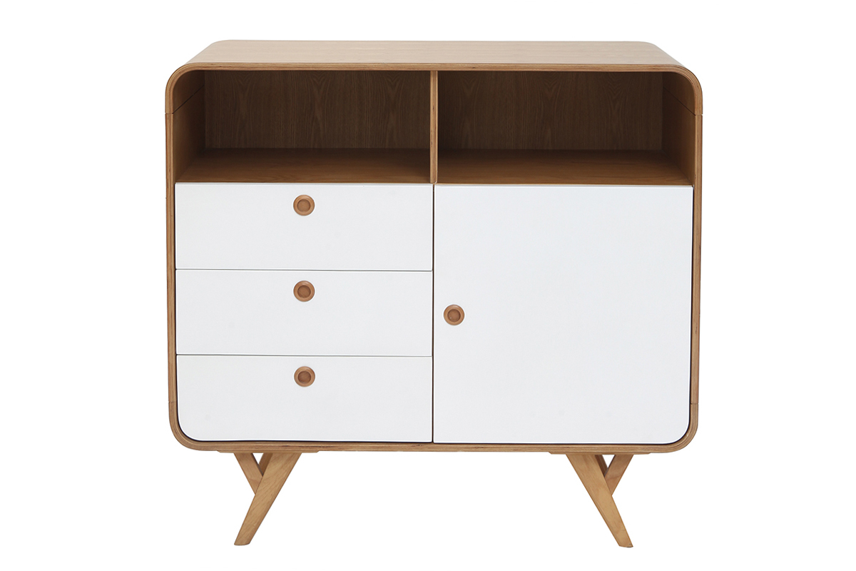 Design-Sideboard 100 cm Esche KYOTO
