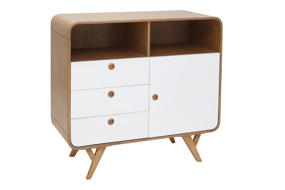 Design-Sideboard 100 cm Esche KYOTO