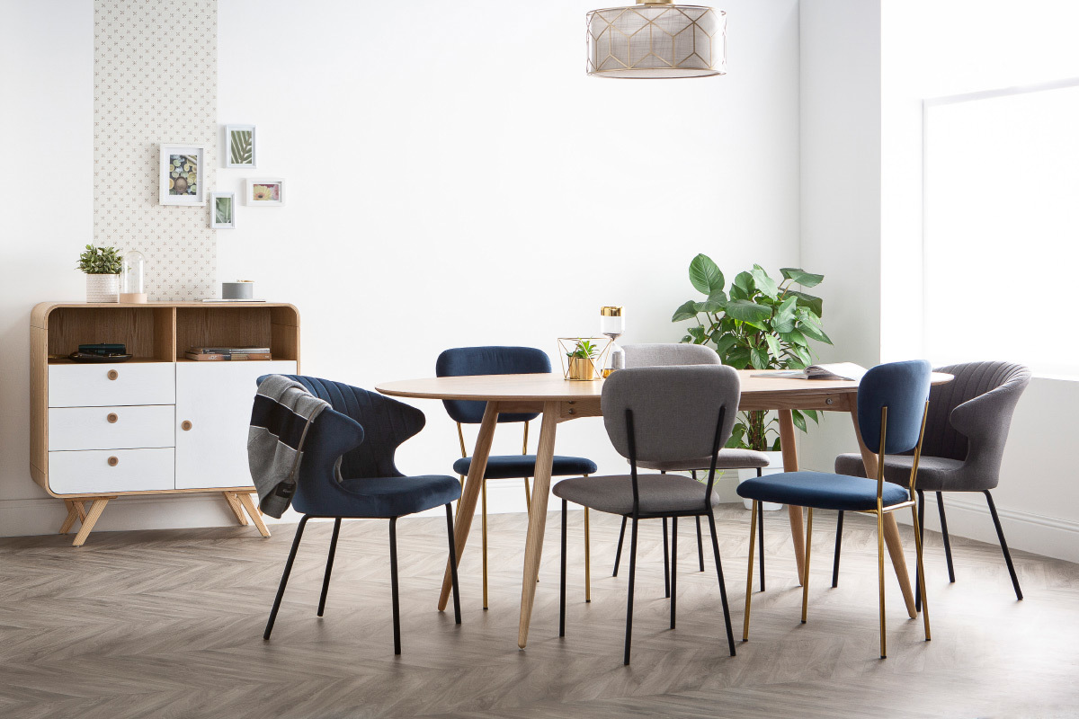 Design-Sideboard 100 cm Esche KYOTO
