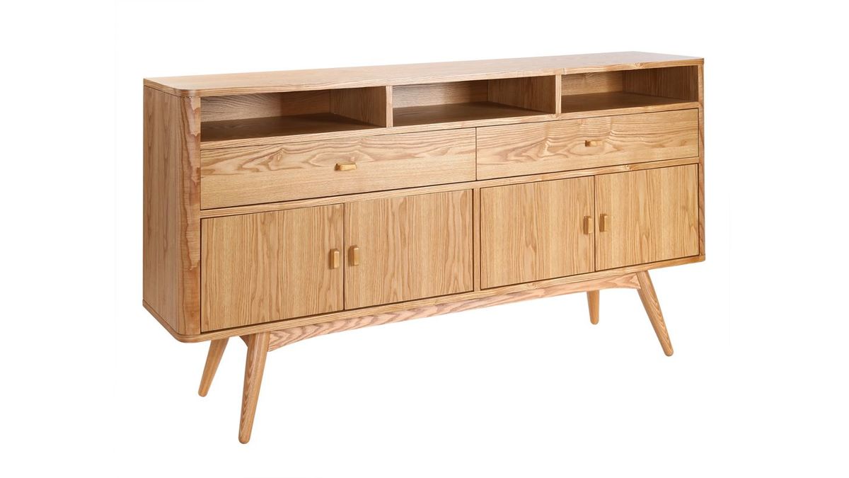 Design-Sideboard 4 Tren Esche NORDECO