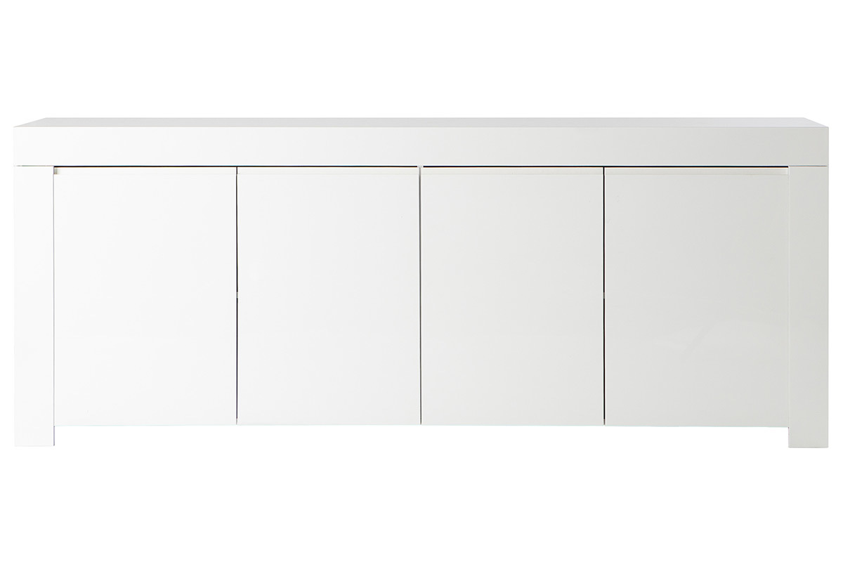 Design-Sideboard 4 Tren wei lackiert ERIA