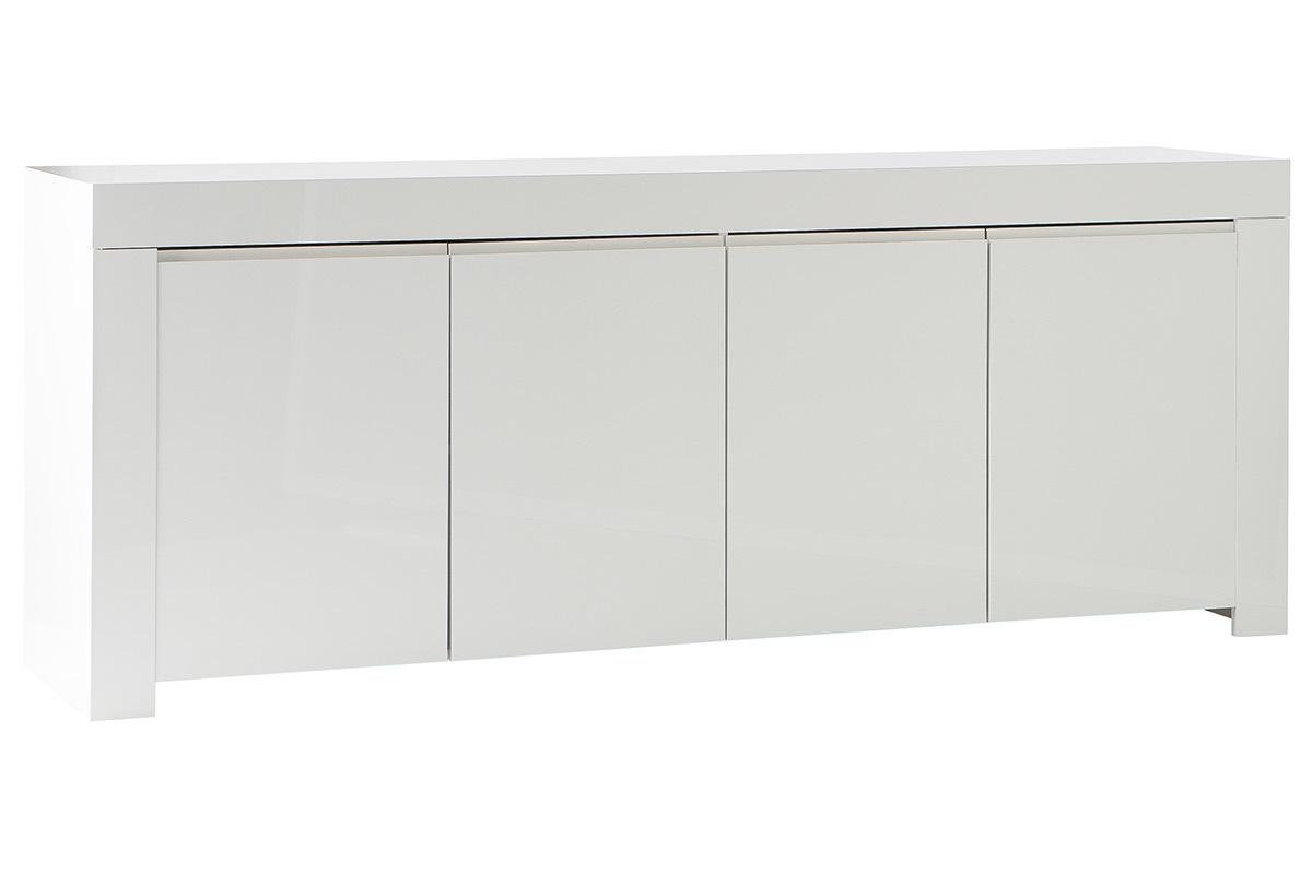 Design-Sideboard 4 Tren wei lackiert ERIA