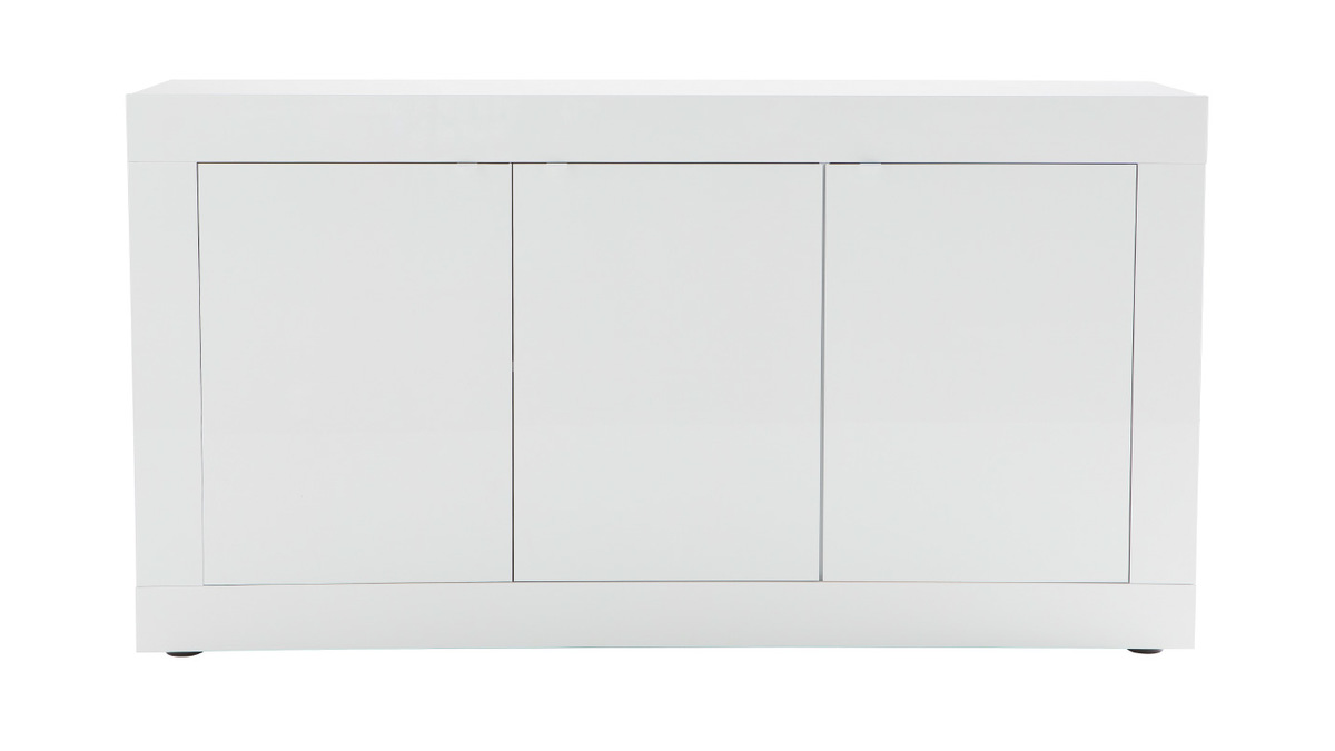 Design-Sideboard lackiert Weiß 160cm LATTE
