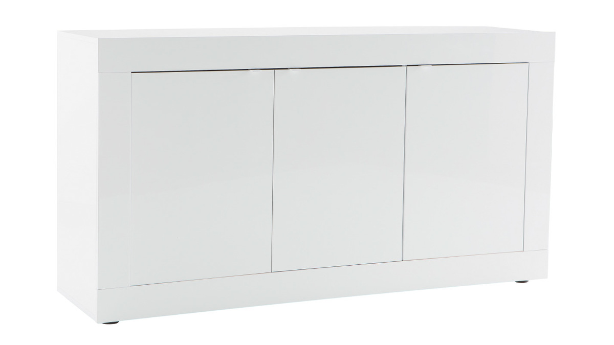 Design-Sideboard lackiert Wei 160cm LATTE