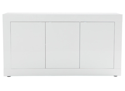 Design-Sideboard lackiert Wei&szlig; 160cm LATTE